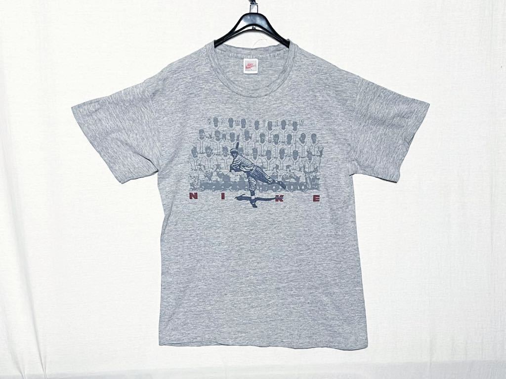 【90s NIKE】ナイキ 銀タグ Tシャツ USA製 ヴィンテージ HOMETEAM サイズL 当時物 ビンテージ 旧タグ_画像1