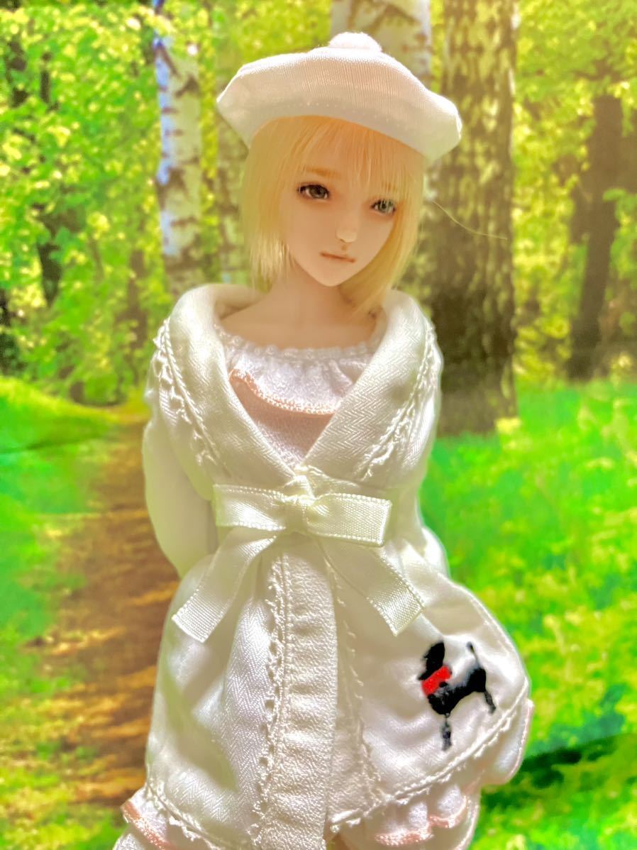 バービー服one-piece、コート、帽子-