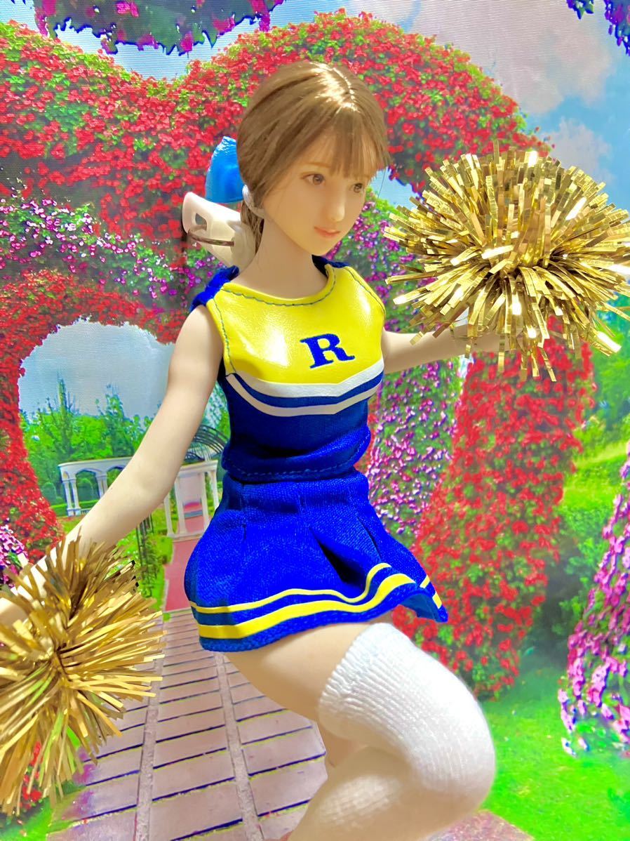 Yahoo!オークション - チアリーダー風 衣装セット 1/6サイズ Yahoo!オークション - チアリーダー風 衣装セット 1/6サイズ