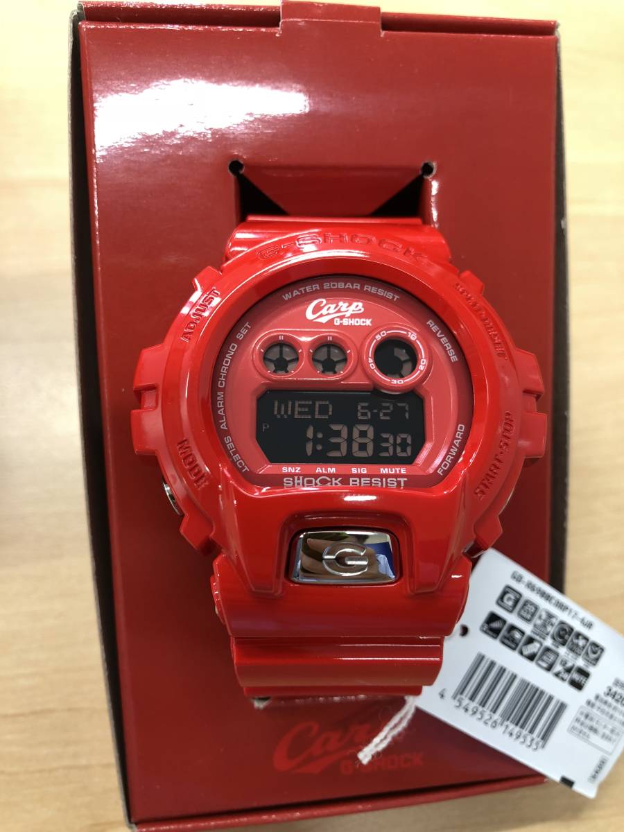 âæ°åâ 2017å¹´ã¢ãã« åºå³¶ã«ã¼ã 10å¨å¹´è¨å¿µ G-SHOCK GD-X6900_ç»å3