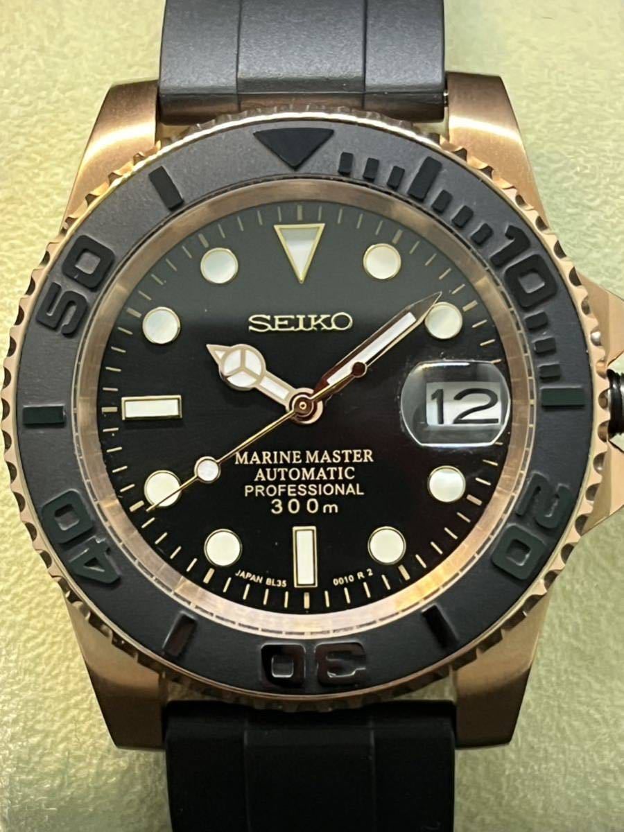 Yahoo!オークション - SEIKO MOD ヨットマスター 40mm Yahoo!オークション - SEIKO MOD ヨットマスター 40mm
