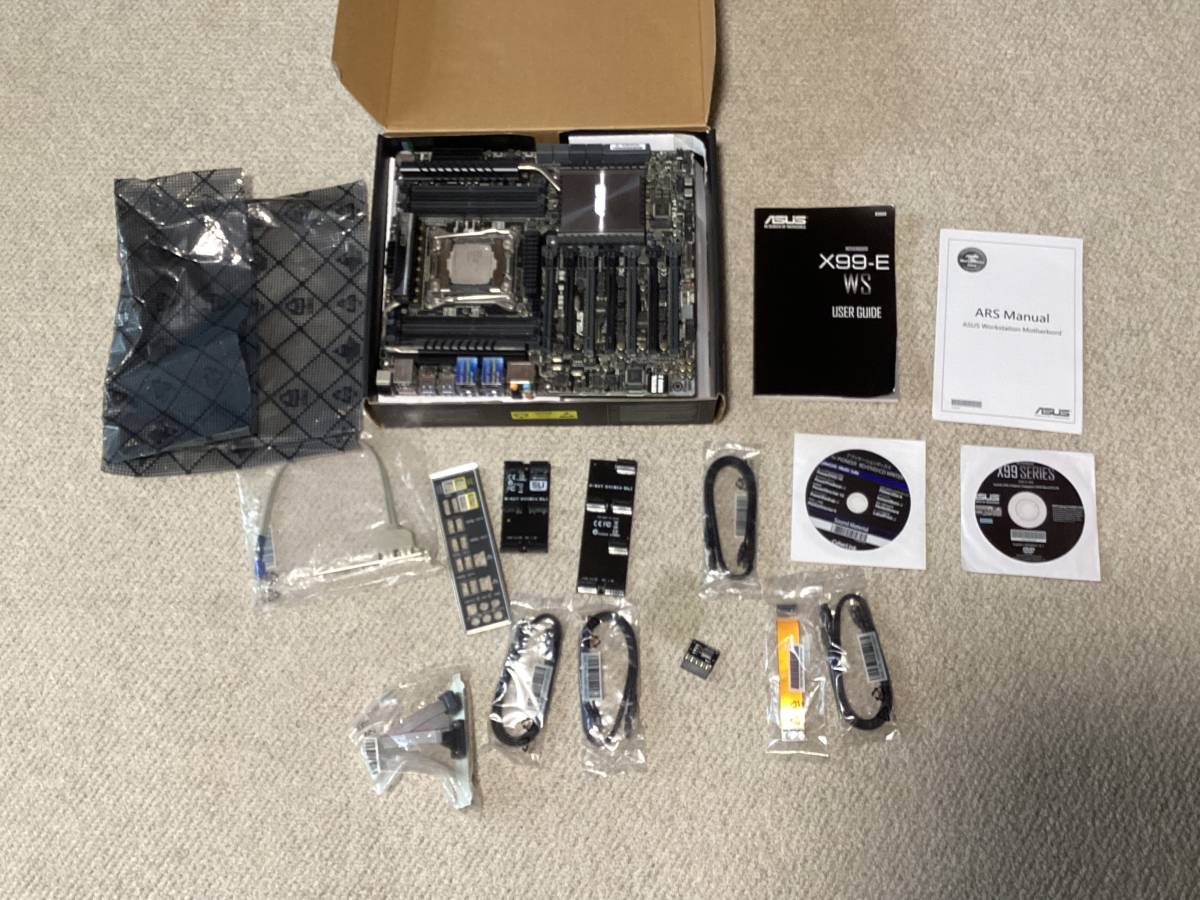 マザーボード+CPU+TPM2.0 モジュール ASUS X99-E WS + CORE マザーボード+CPU+TPM2.0 モジュール ASUS X99-E WS + CORE
