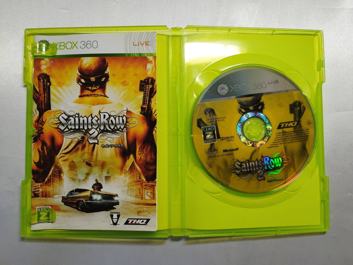 【中古品】 XBOX360ソフト Saints Row 2_画像3