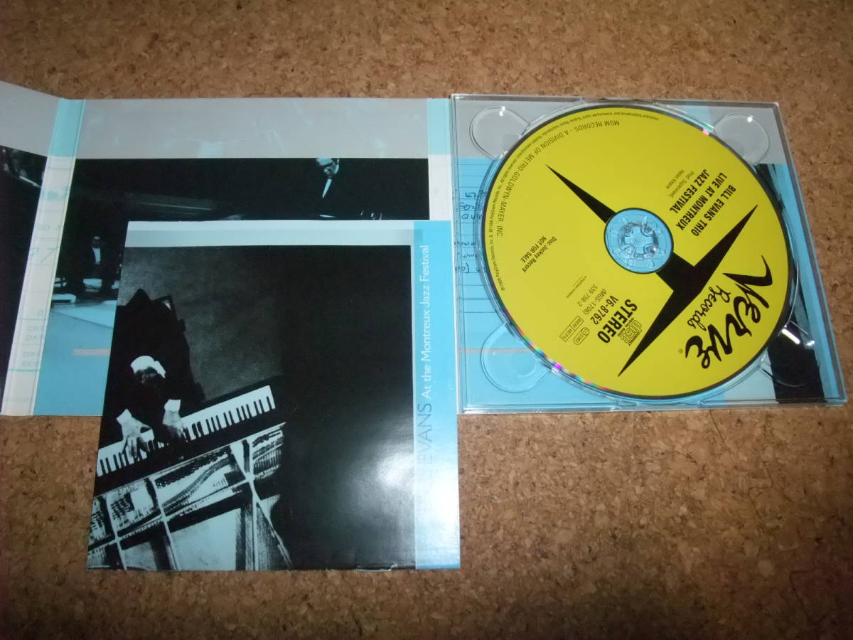 [CD] 1998年EU盤 輸入盤 BILL EVANS At the Montreux Jazz Festival_画像2