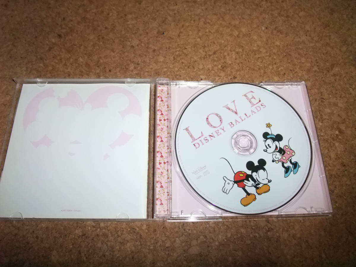 [CD] ティータイム・ディズニー ラヴ・ディズニー・バラッズ LOVE DISNEY BALLADS 今井美樹 三浦大知 有坂美香 _画像2