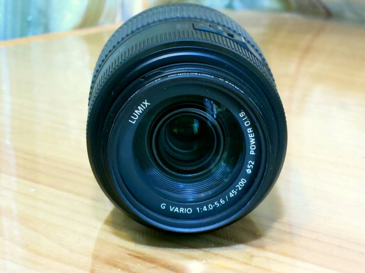 Panasonic LUMIX G VARIO 45-200mm F4.0-5.6 Ⅱ POWER O.I.S. 美品
