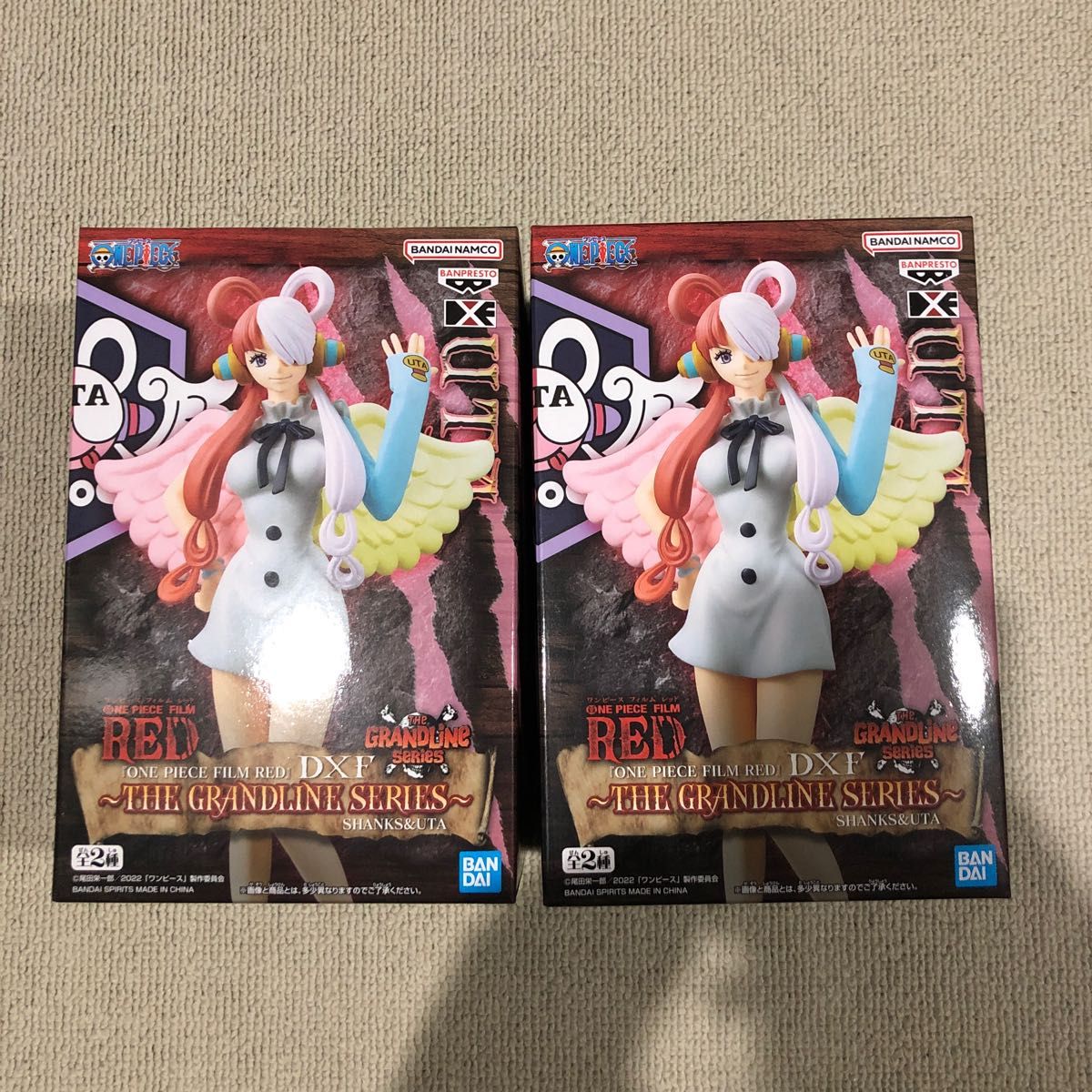 ワンピース ウタ フィギュア 2個セット|PayPayフリマ