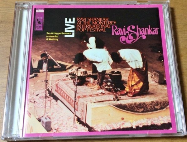 RAVI SHANKAR AT THE MONTEREY INTERNATIONAL POP FESTIVAL S21 56848 ONE WAY RECORDS ラヴィ・シャンカール シタール_画像1