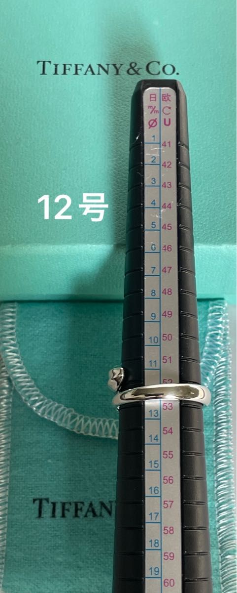 美品TIFFANY ティファニー スネークリング12号 ビンテージ