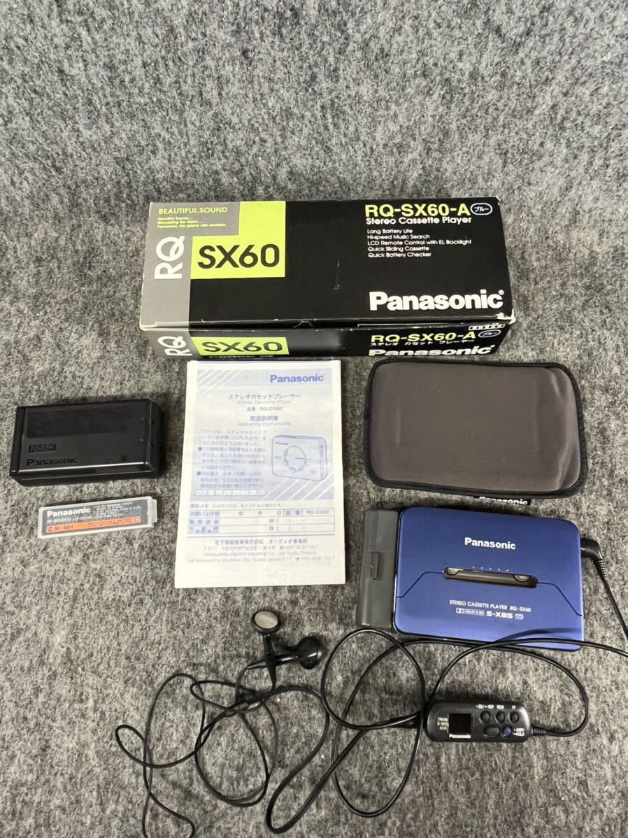 パナソニック Panasonic ステレオカセットプレーヤー RQ-SX60-A