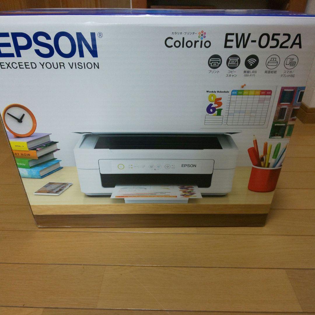 エプソン プリンター インク付き 新品未使用品☆送料込み EW-052A 