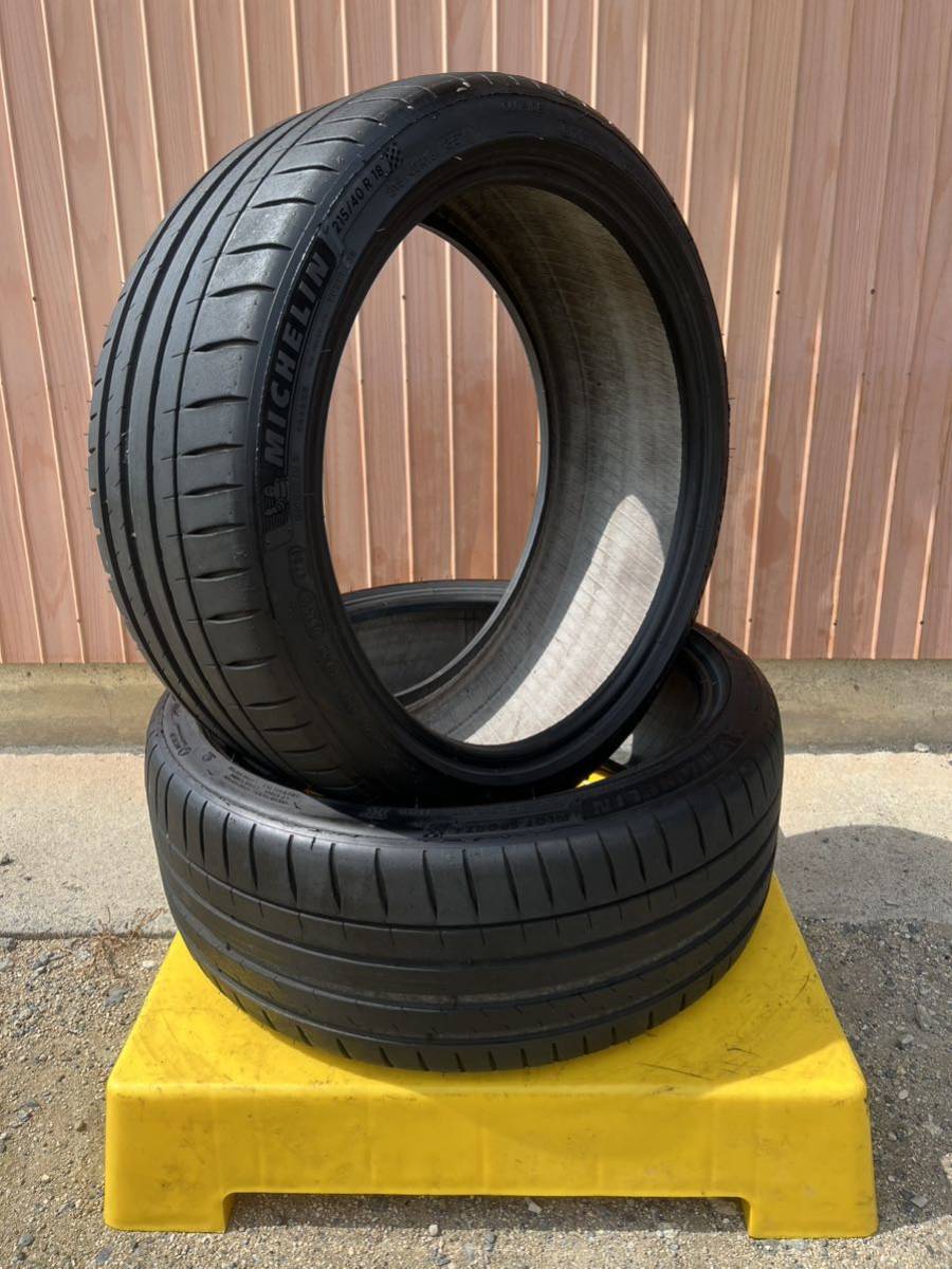 ヤフオク! - 人気 2020年製 215/40R18 2本 ミシュラン パイロ