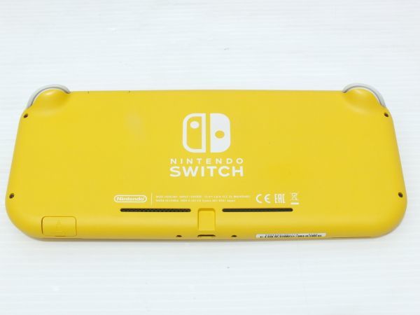 n7206kny 【ジャンク】 任天堂 Nintendo Switch Lite ニンテンドースイッチ ライト YELLOW イエロー HDH-001 [049-230607]の画像4