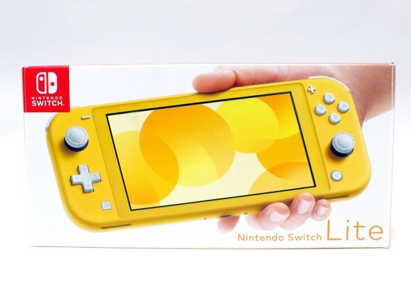 n7206kny 【ジャンク】 任天堂 Nintendo Switch Lite ニンテンドースイッチ ライト YELLOW イエロー HDH-001 [049-230607]の画像1