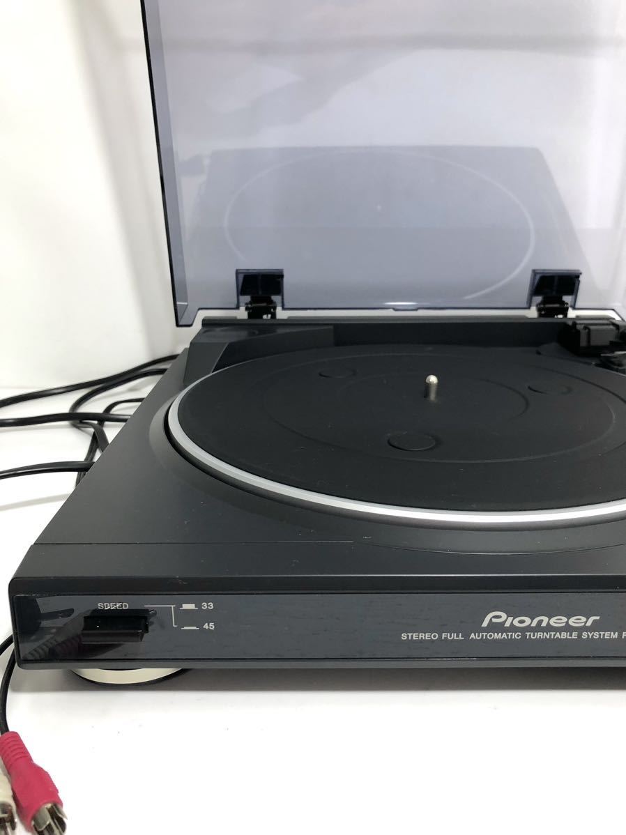 ジャンク【Pioneer/パイオニア ステレオレコードプレーヤー 《PL-J2500》17年製】ターンテーブル
