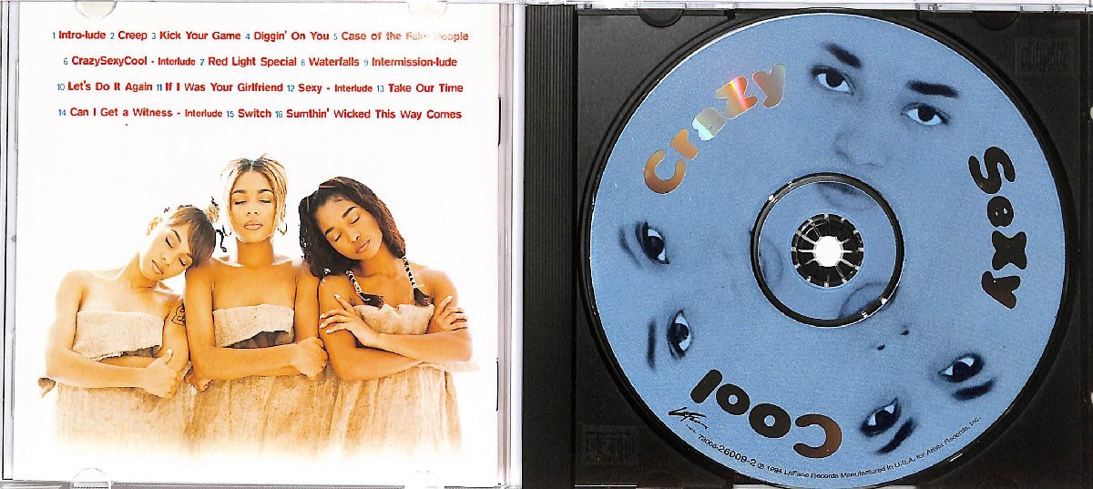 【輸入盤】CD■TLC ティーエルシー■Crazysexycoo■73008-26009-2_画像3