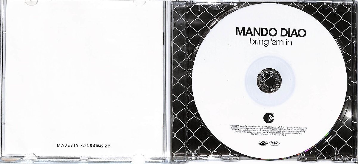 【輸入盤】CCCD■マンドゥ・ディアオ Mando Diao■ブリング・エム・イン Bring 'Em In■7.2435418422e+11_画像3