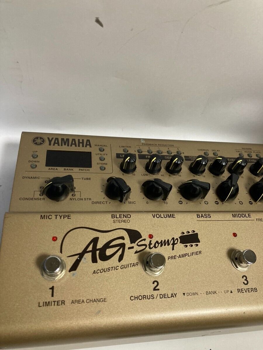 保証内容 YAMAHA AG-STOMP アコースティックギター プリアンプ