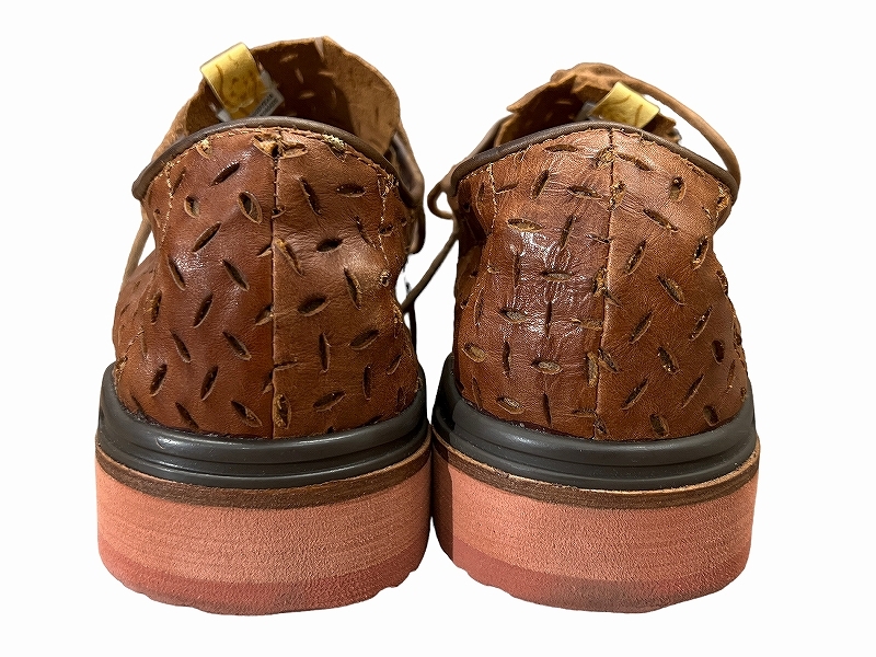 □ 激レア 名作 visvim ビズビム 12ss PATRICIAN PERF FOLK レザー