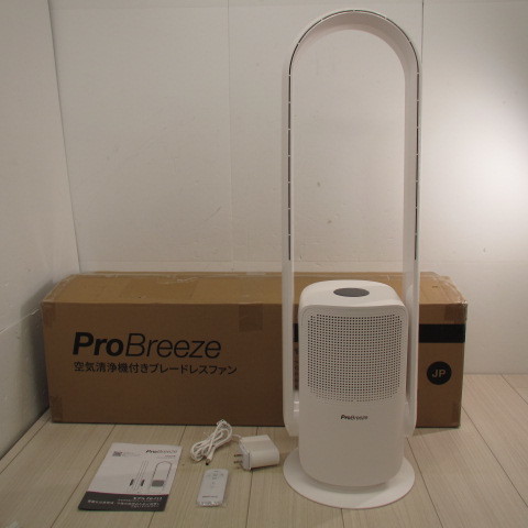 国内流通正規品 ProBreeze 羽なし扇風機タワーファン - 冷暖房/空調