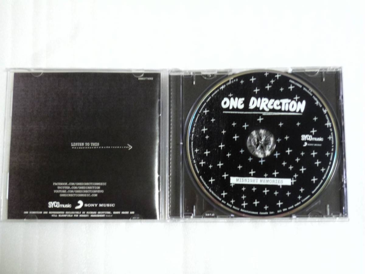 ★ONE DIRECTION　ワン・ダイレクション　★MIDNIGHT MEMORIES ミッドナイト・メモリーズ★ 輸入盤CD ★中古美品★_画像2