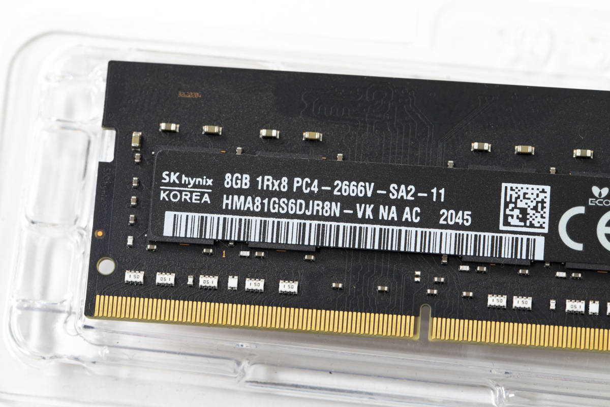 DDR4 2666MHz 4GB 2枚セット SKhynix_画像3