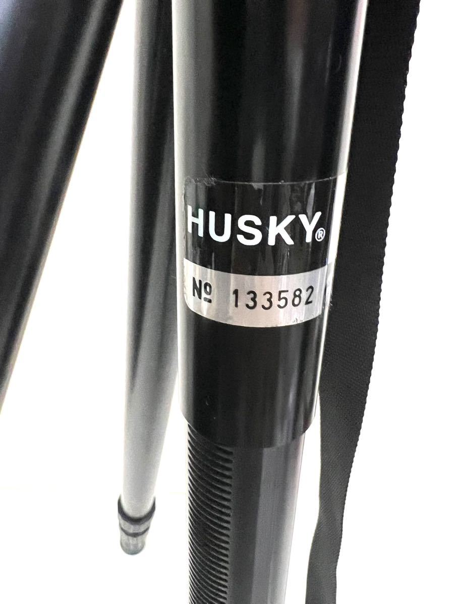 ☆ HUSKY QUICK-SET 4段 三脚 3Dヘッド ハスキー クイックセット 雲台