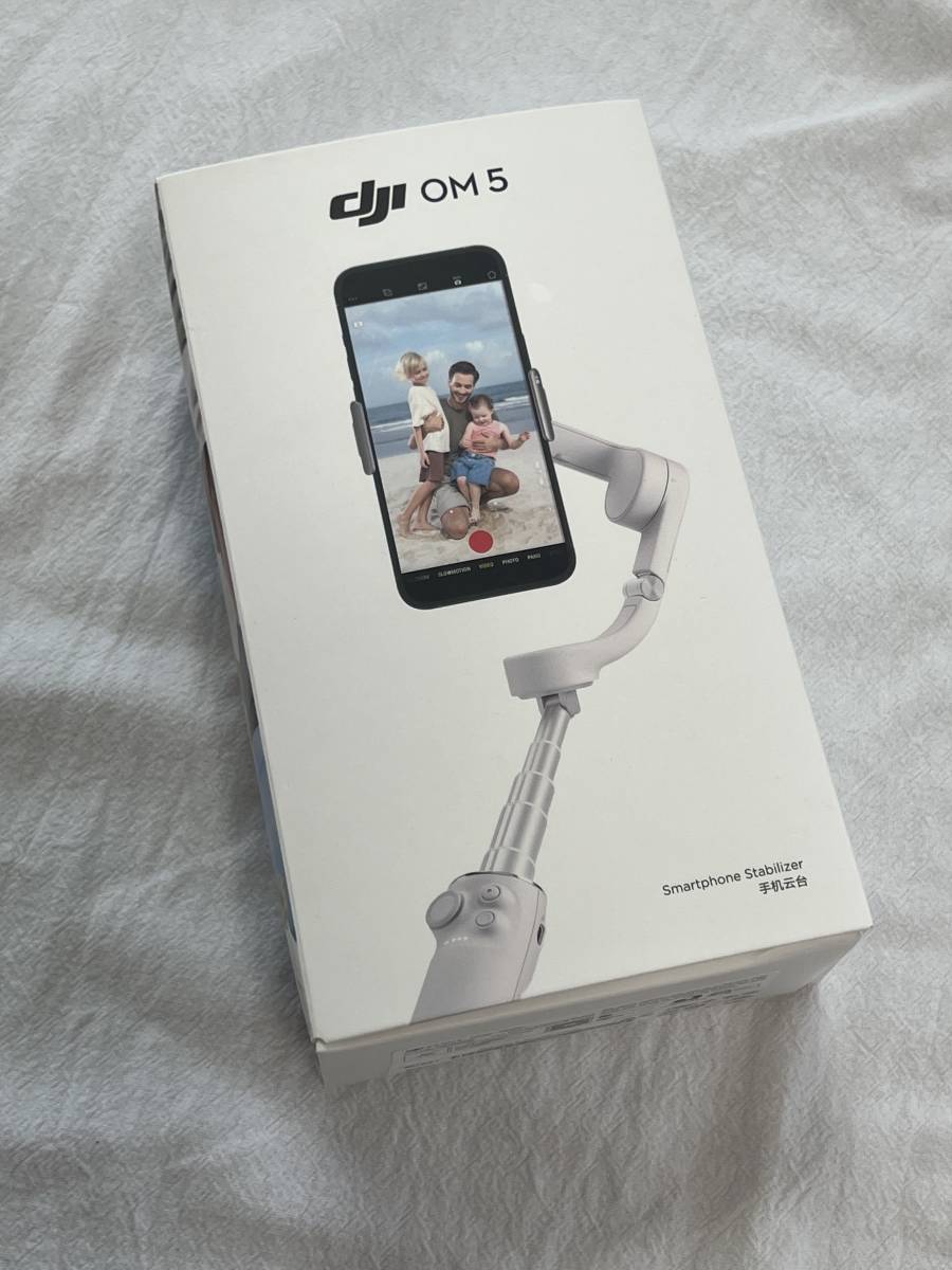 【中古良品・送料無料】 スマホジンバル DJI OsmoMobile OM5 携帯用ジンバル DJI OM5 スタピライザー OM5SSW  Sunset White