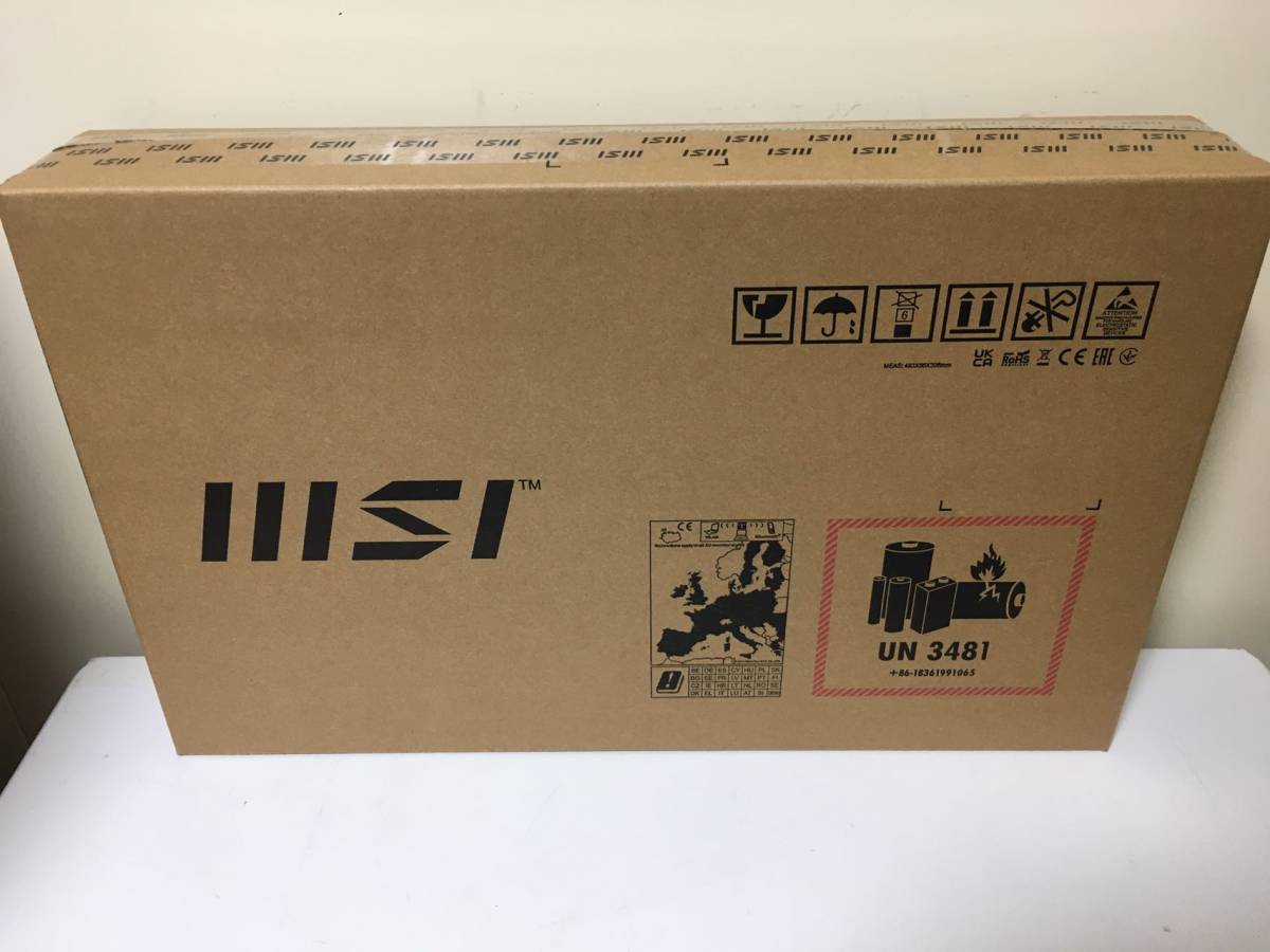 ⑧ unopened MSI height performance 14 type FHD screen business Note PC / no. 11 generation Core i5-1155G7 / memory 8GB /M.2 SSD 512GB /Modern-14-B11MOU-717JP