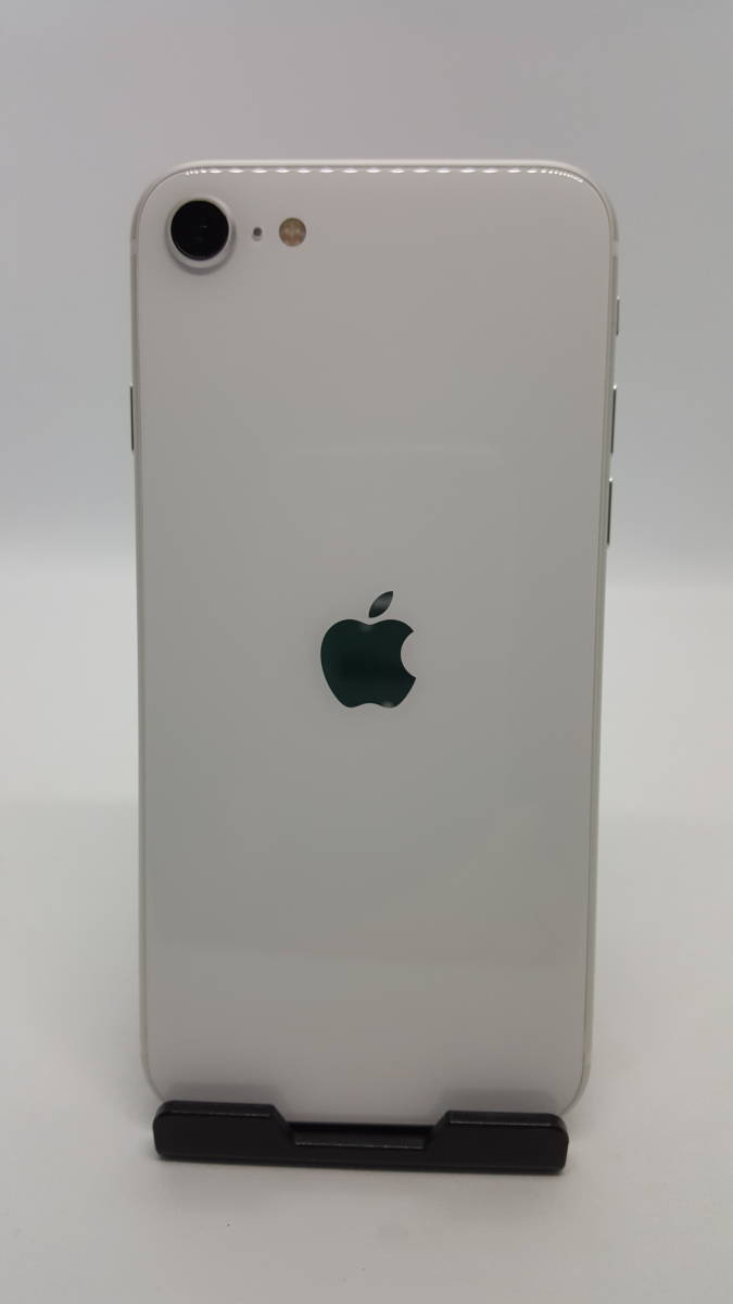 キャリア不明　展示品の可能性あり　iPhone SE 第２世代 64GB 3H761J/A　A2296 ホワイト　SIMロックなし　バッテリー最大容量92%_画像2