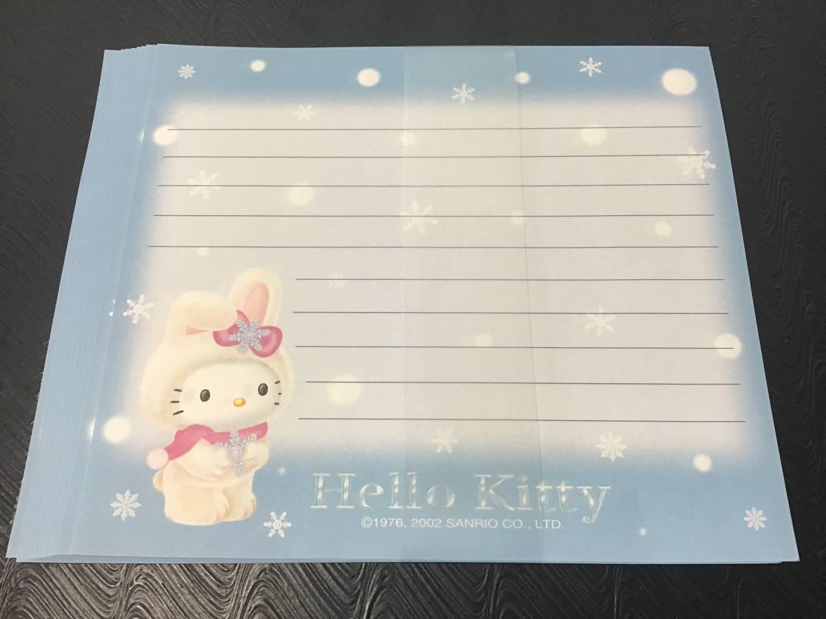 サンリオ Hello Kitty レターセット 便箋・封筒・ポストカード・シール 未使用 コレクション _画像2