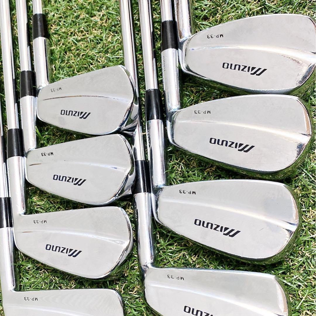 MIZUNO ミズノ MP-33 マッスルバック メンズアイアンセット | alfasaac.com