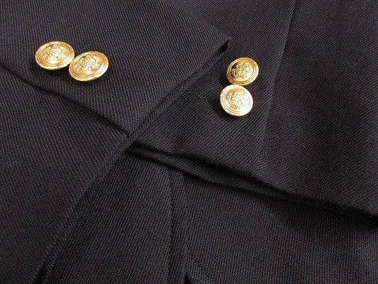 i2973：美品！コノミ CONOMi レギュラーブレザー L テーラードジャケット 金釦/紺ブレ 制服 #ARCJ-2011_画像8