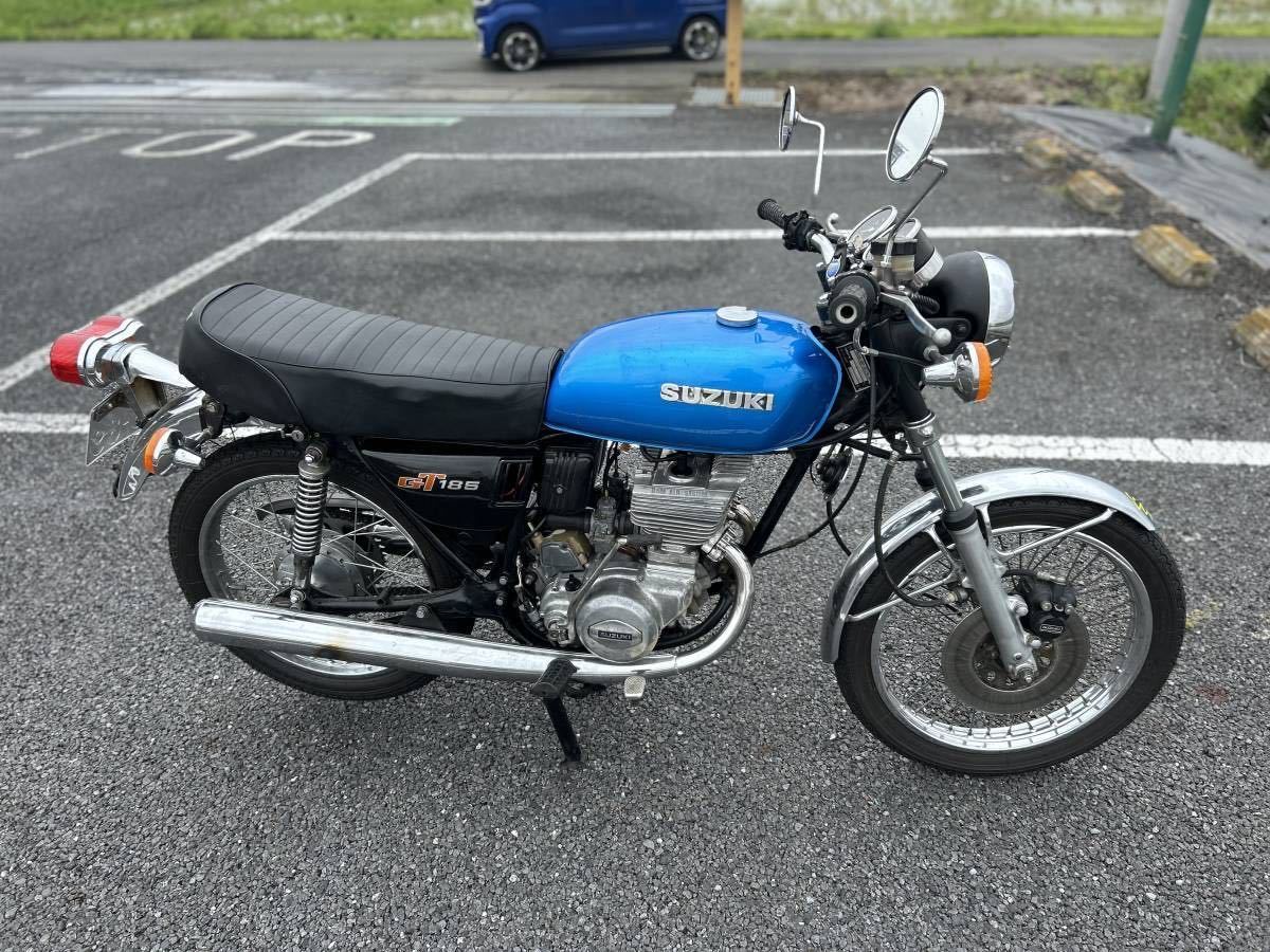 スズキgt185 自賠責残りあり、整備済み。(検 2スト gt125 gt250 gt380