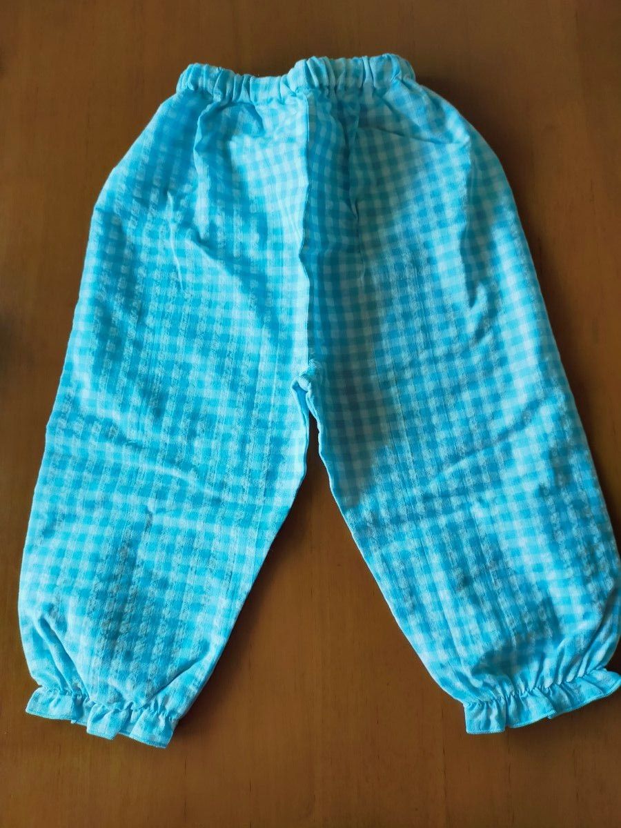 新品 未使用 100cm ガールズパジャマ 上下セット 定価2508円 半袖パジャマ サッカー半袖シャツパジャマ