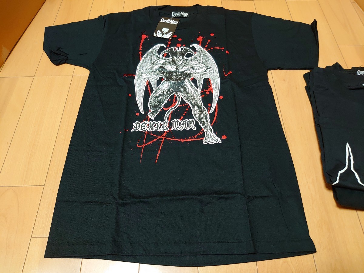 ⑧ 90s デビルマン tシャツ ヴィンテージ 永井豪のダイナミックTシャツ