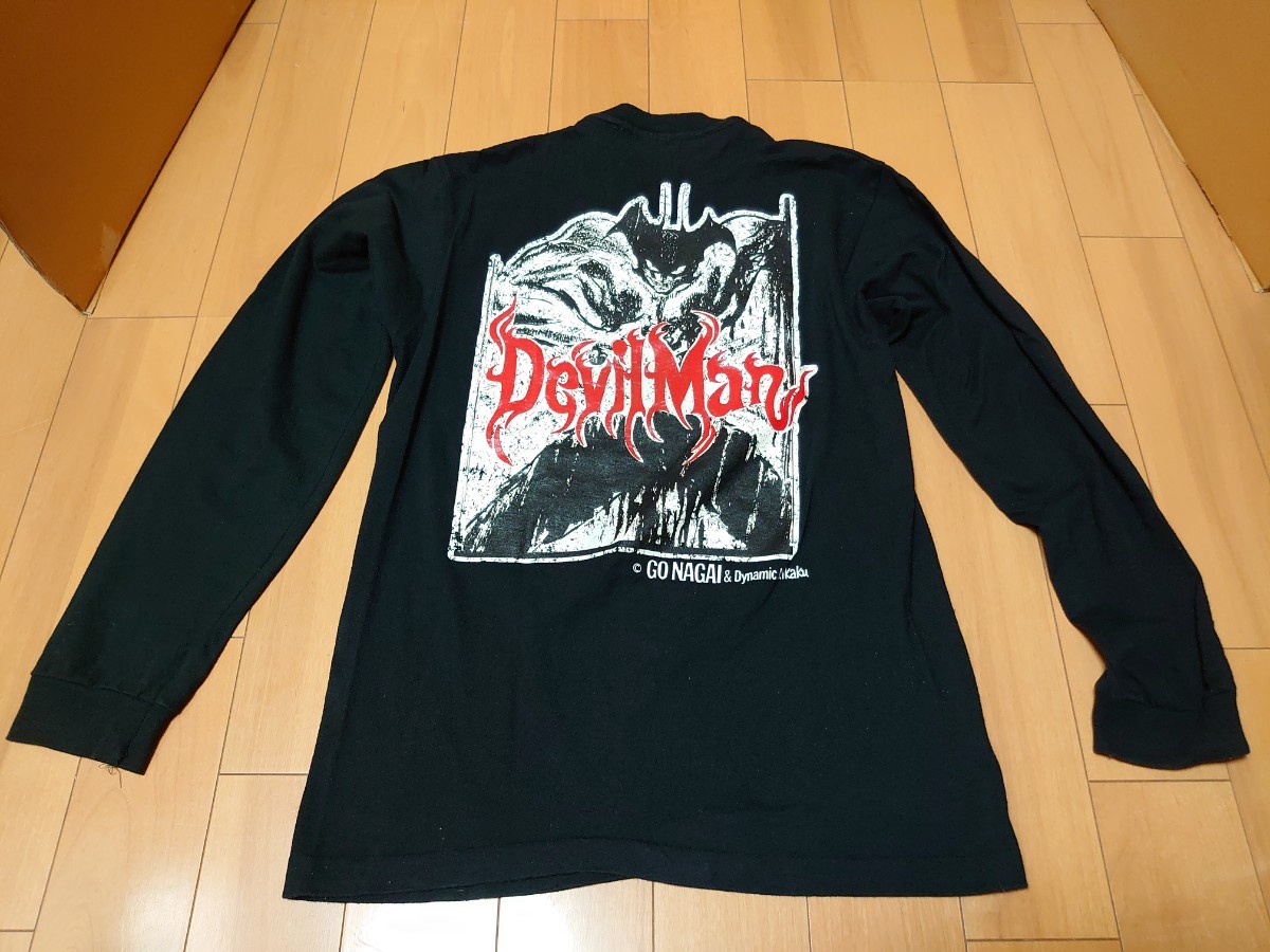 ⑧ 90s デビルマン tシャツ ヴィンテージ 永井豪のダイナミックTシャツ