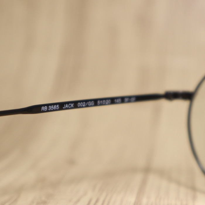 新品未使用・正規品 RayBan レイバン 調光サングラス RB3565-002GG-51