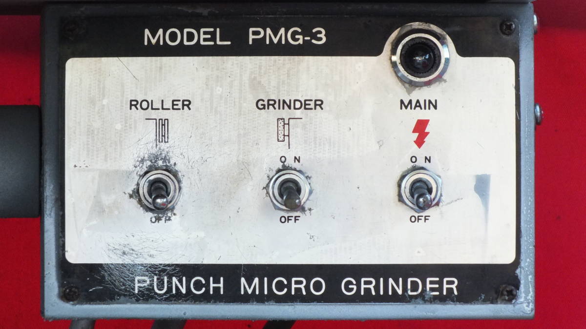 USED PROFESSIONAL PRECISION MICRO GRINDER PMG-3_画像5