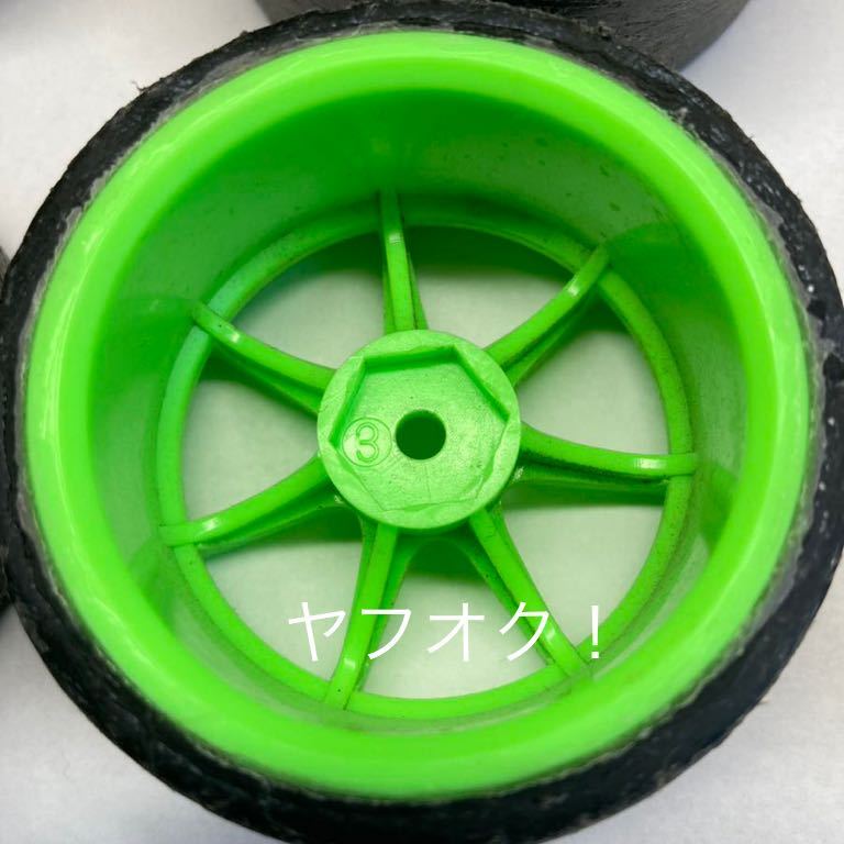 ラジコン ドリフト 用 タイヤ ホイール 2 台分 セット ジャンク品。 検
