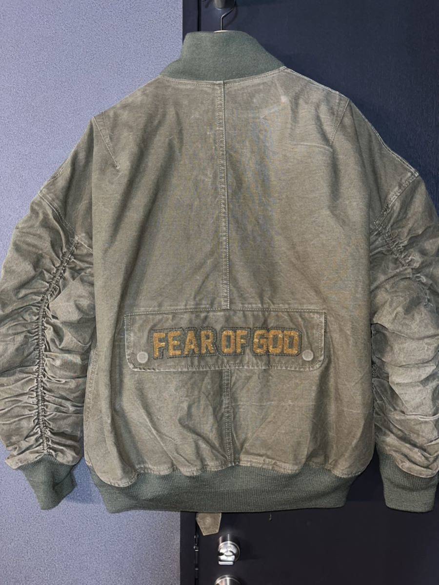fear of god ready made jessy jacket size1 MA-1 フィアオブゴッド レディメイド 世界限定40着_画像2
