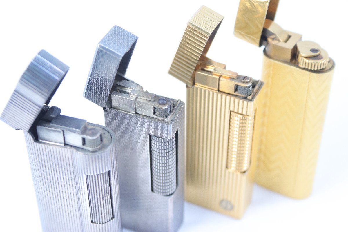 4点】 Cartier カルティエ dunhill ダンヒル ガスライター シルバー