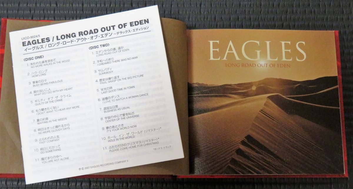 ◆The Eagles◆ イーグルス Long Road Out Of Eden Limited Deluxe Edition 国内盤 CD ■2枚以上購入で送料無料_画像2