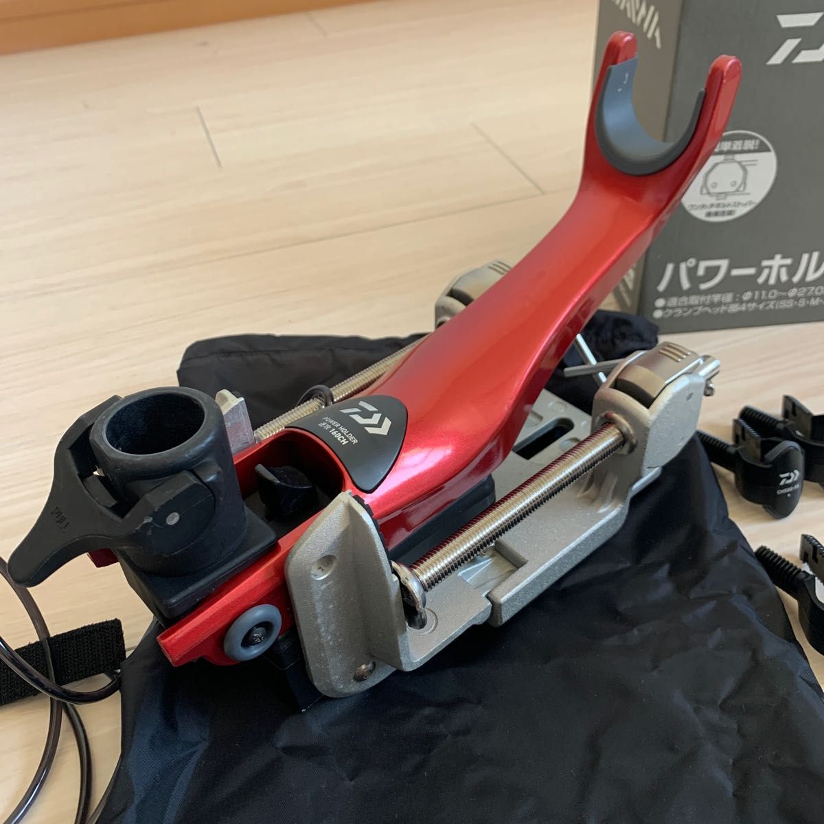 ダイワ (Daiwa) ロッドホルダー パワーホルダー速攻 160CH レッド