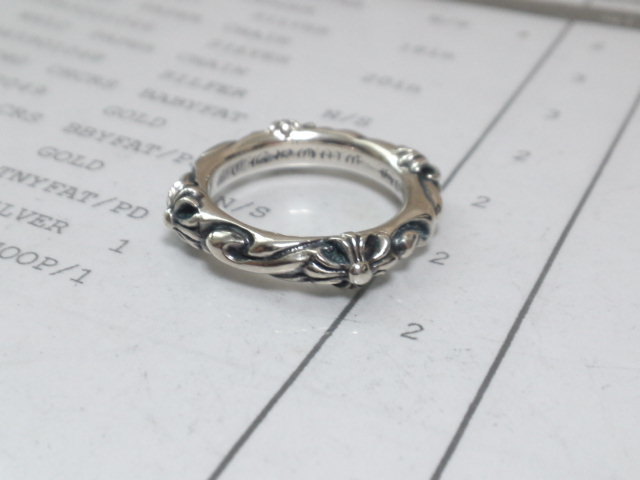 Chrome Hearts SBT band ring 14.5 number CHROME HEARTS: Real Yahoo 