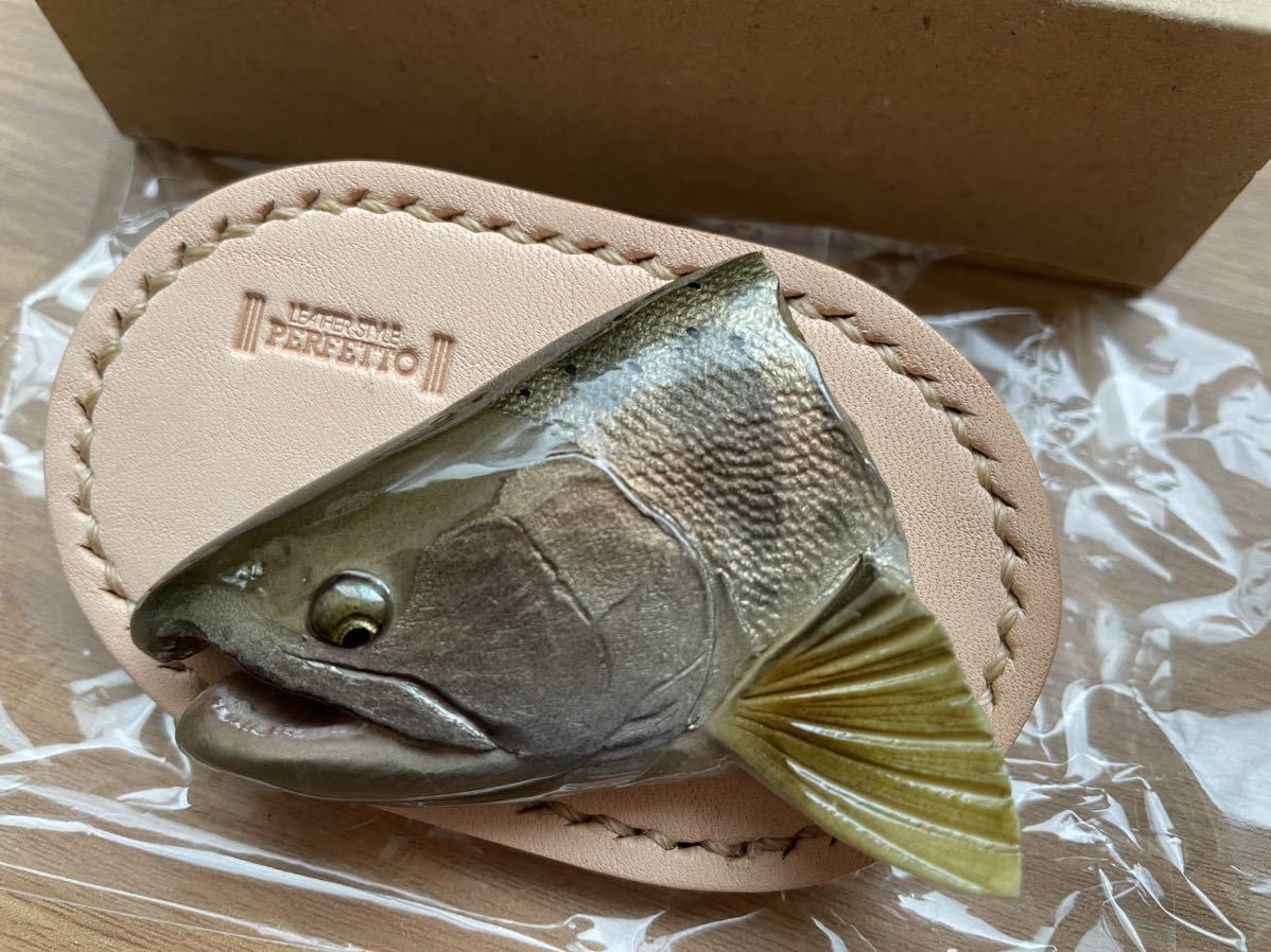 ペルフェット 吉田光 ヤマメ ヘッドブローチ トラウト 渓流