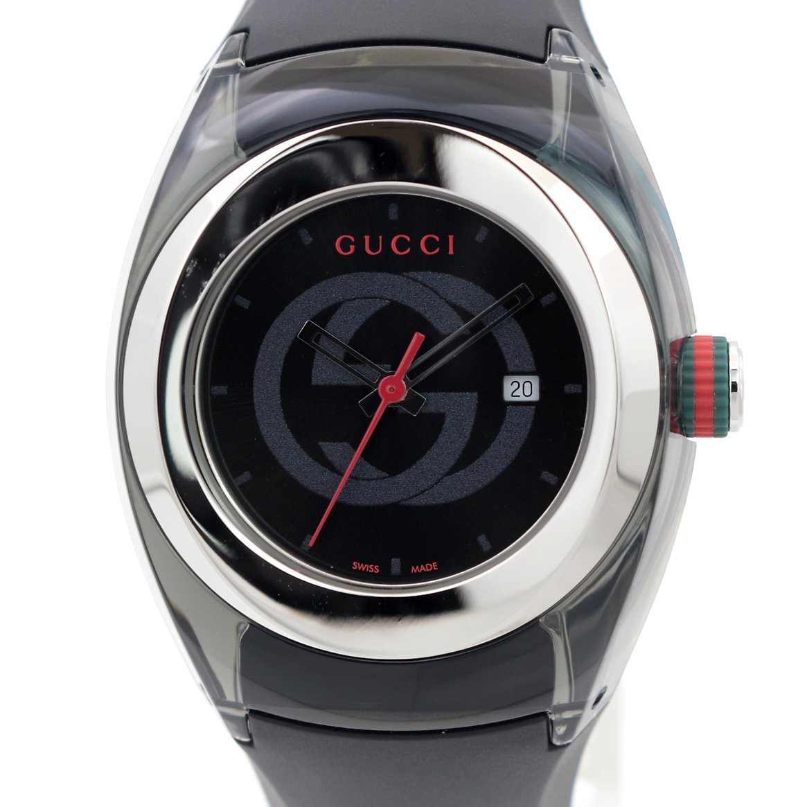 5578【1円開始】GUCCI グッチ 腕時計 SYNC シンク YA137301 スイス製