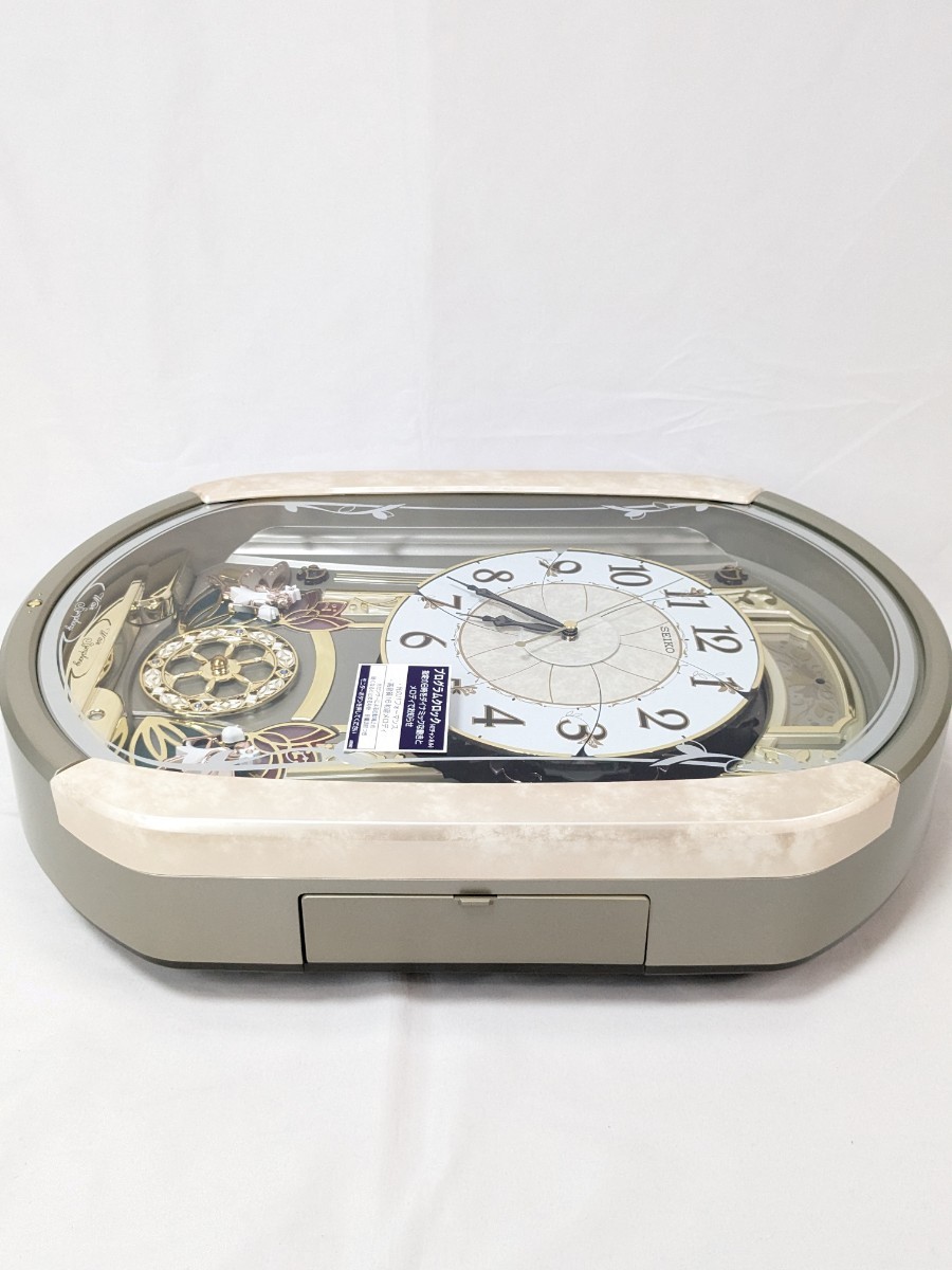 極美品 SEIKO ウェーブシンフォニー 電波からくり掛け時計 極美品 SEIKO ウェーブシンフォニー 電波からくり掛け時計