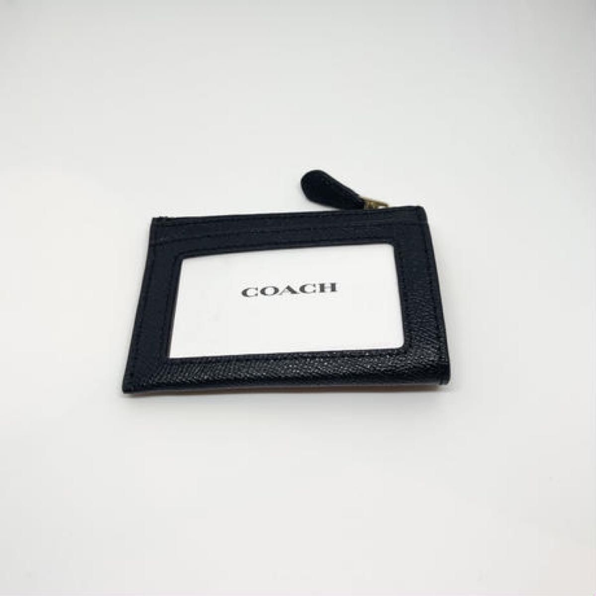 COACH コインケース　カードケース　レザー　F88250IMBLK キーリング