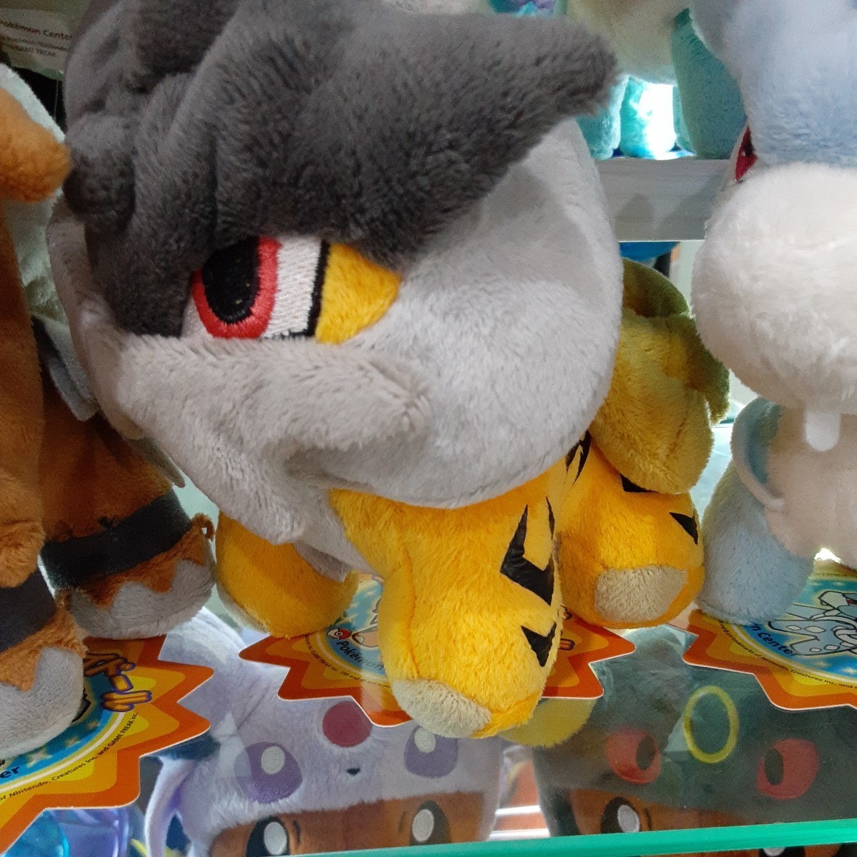 ポケモンセンター 色違い ぬいぐるみ スイクン エンテイ ライコウ